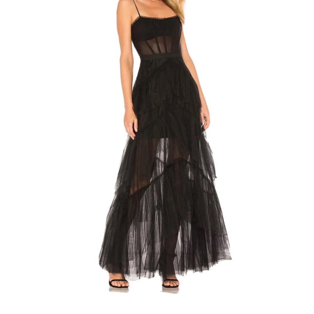 BCBGMAXAZRIA Corset Tulle Gown Size 10 PERFECT CONDITION! Such a SHOW STOPPER!